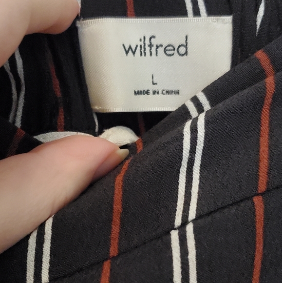 Wilfred Faun Striped Pants - Picture 4 of 6